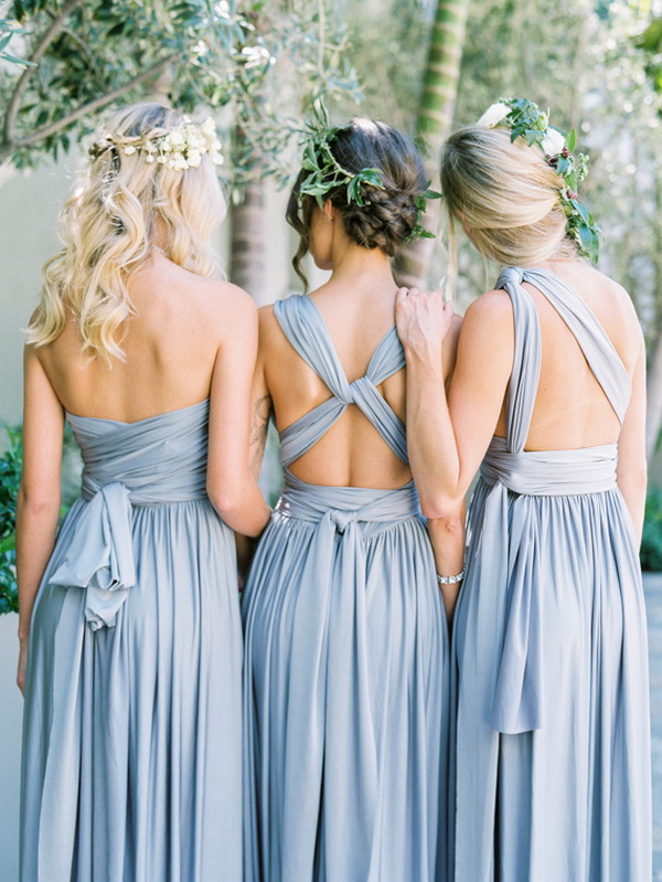 Pastel multiway bridesmaid outlet dresses