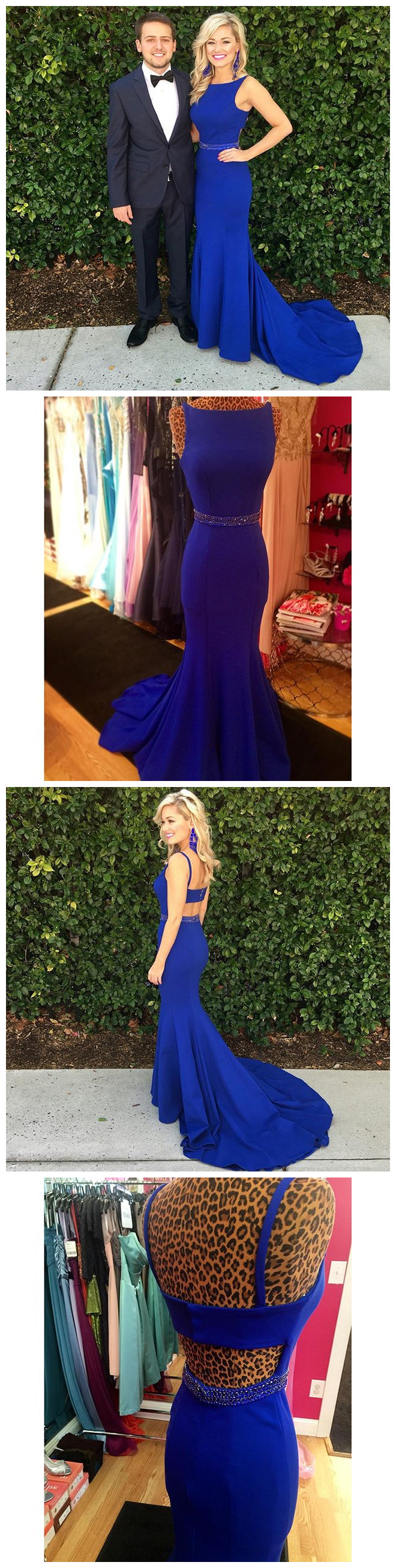Prom Gown,royal Blue Prom Dresses,evening Gowns,formal Dresses,royal ...